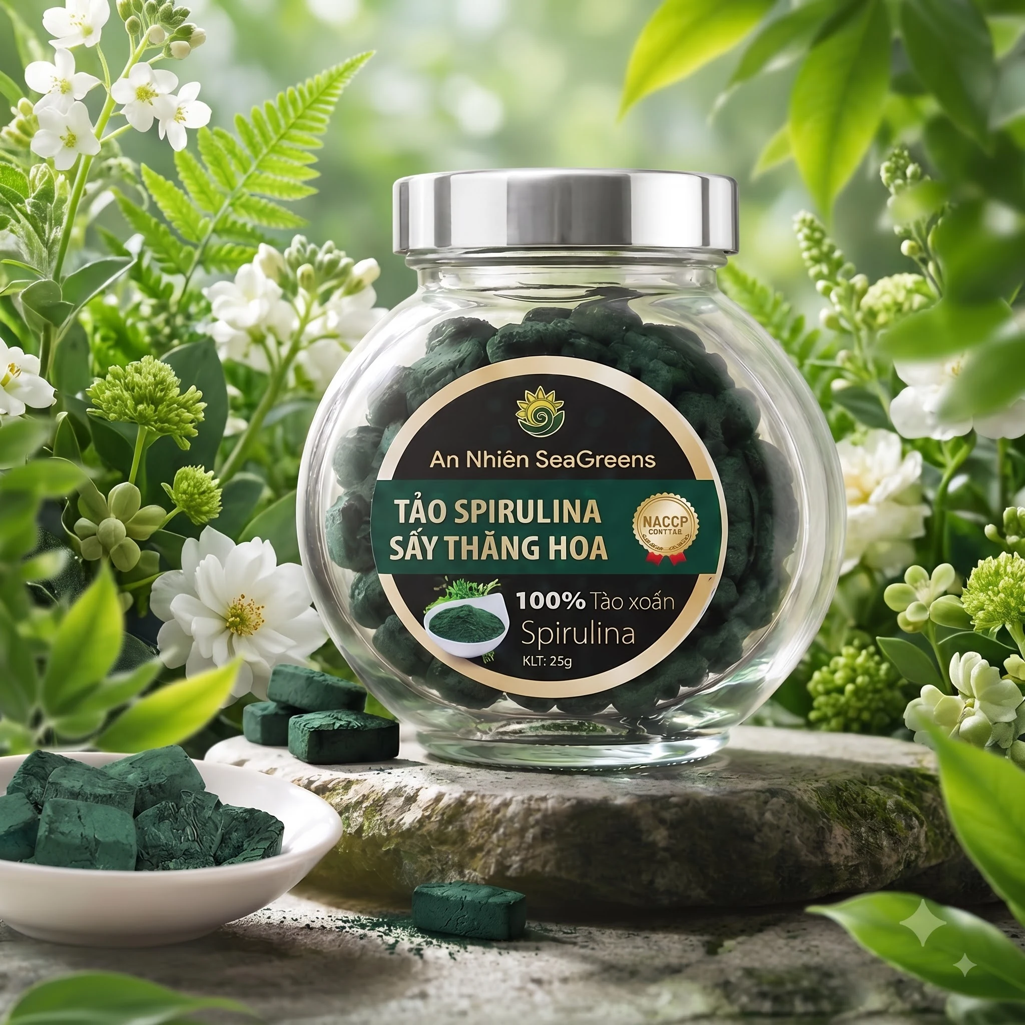TẢO SPIRULINA SẤY THĂNG HOA